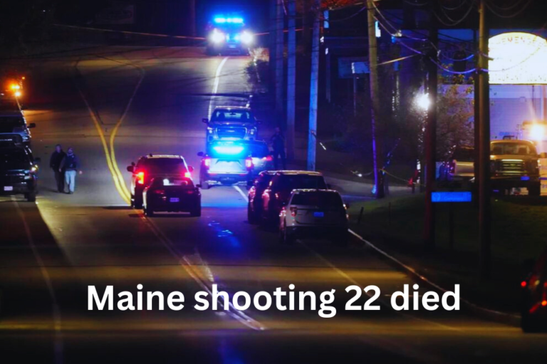 Major Shooting Incident in Lewiston: Suspect Identified